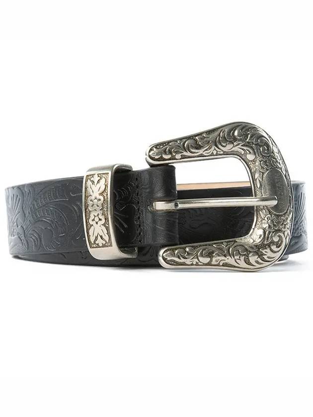 Buffalo Western Belt Black S8HA124P148 129785 - BALMAIN - BALAAN 1