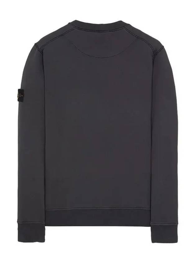 Compass Patch Cotton Sweatshirt Lead Grey - STONE ISLAND - BALAAN 3