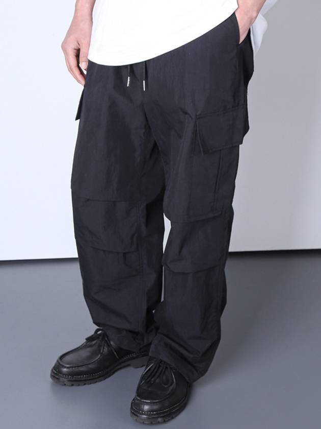 M 65 Nylon Field Cargo 2WAY Pants Black - KND - BALAAN 2