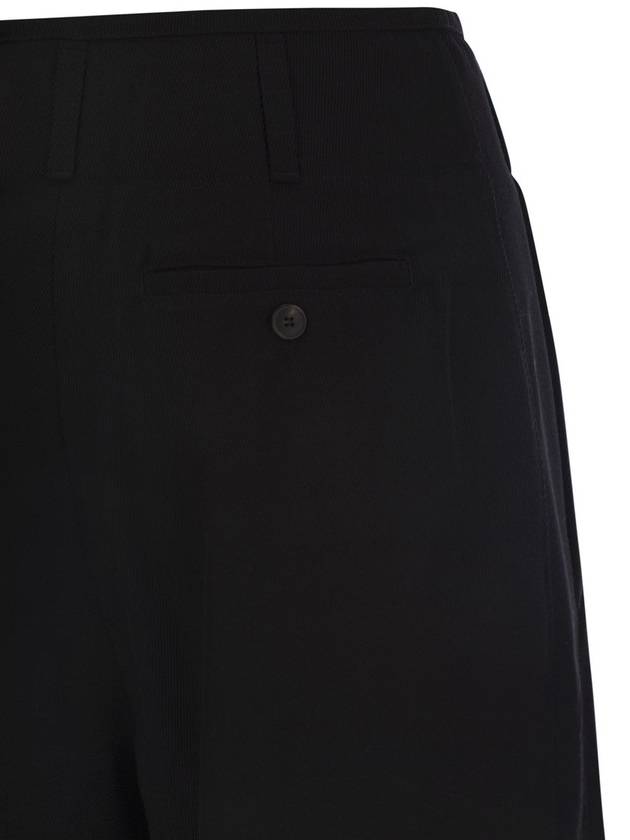 DINGEY - Loose-fitting trousers in wool blend - WEEKEND MAX MARA - BALAAN 4