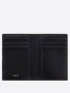 Bi-Fold Card Holder Black  Oblique Jacquard - DIOR - BALAAN 3