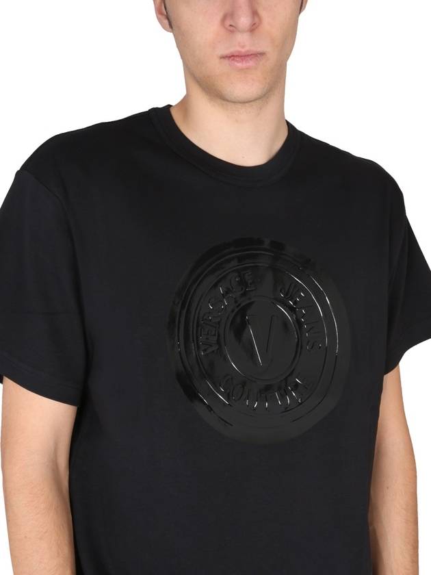 T-Shirt WITH Logo 73GAHP03CJ03P899 B0040185418 - VERSACE - BALAAN 5