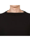 Men's Boatman Short Organic Cotton Short-Sleeve Knit Top Black - ANDERSEN-ANDERSEN - BALAAN 7