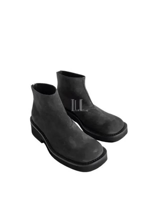 Suede Ankle Boots Black - MAISON MARGIELA - BALAAN 2