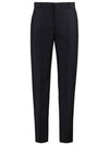 Tailored Cigarette Straight Pants Black - ALEXANDER MCQUEEN - BALAAN 1