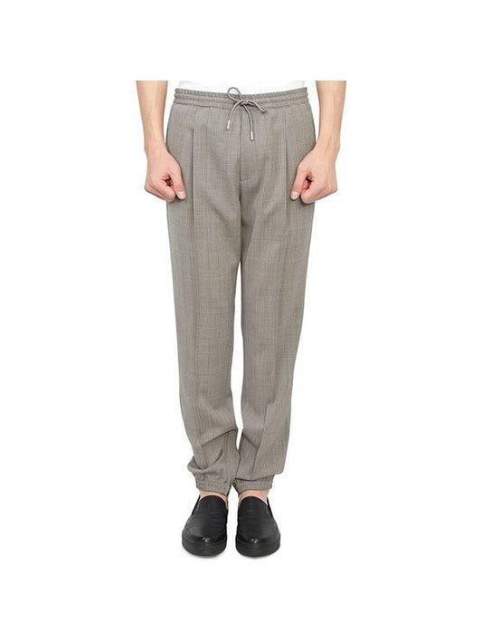 Wool Twill Track Pants Grey - DIOR - BALAAN 2