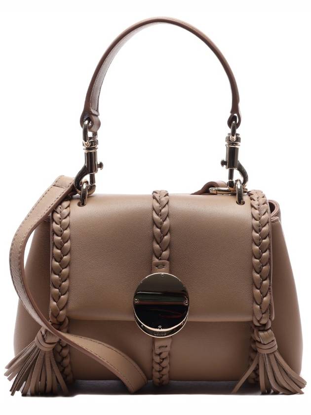 Penelope Small Leather Shoulder Bag Brown - CHLOE - BALAAN 3