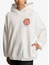 Slogan Print Hoodie Stone White Red - MARNI - BALAAN 2