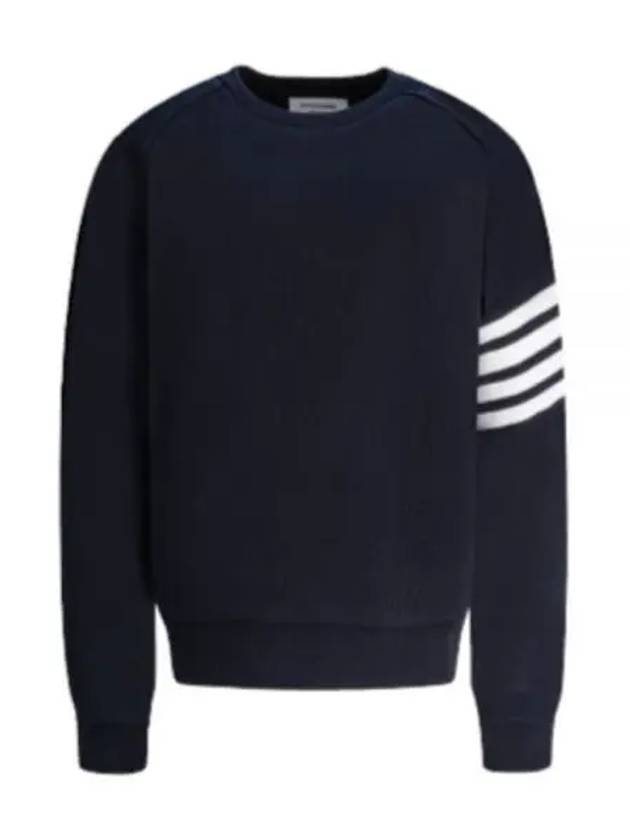 4 Bar Stripe Sweatshirt Navy - THOM BROWNE - BALAAN 2