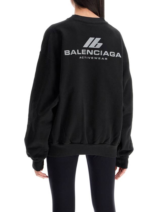 Activewear Sweatshirt Black - BALENCIAGA - BALAAN 4