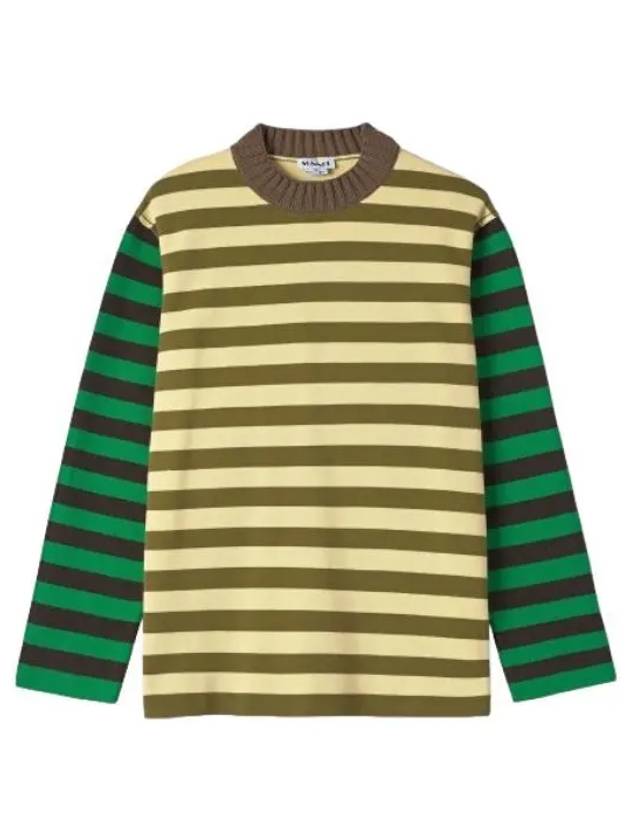 Block round neck knit Olio Banana - SUNNEI - BALAAN 1