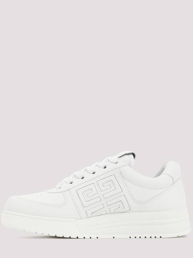 G4 Leather Low Top Sneakers White - GIVENCHY - BALAAN 3