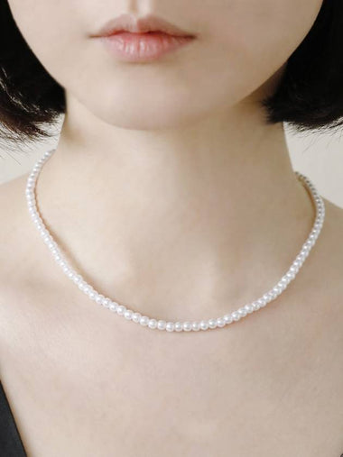 Delda Pearl Necklace White - SOSOO - BALAAN 1