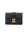 Tracy Visetos Cross Bag Black - MCM - BALAAN 1