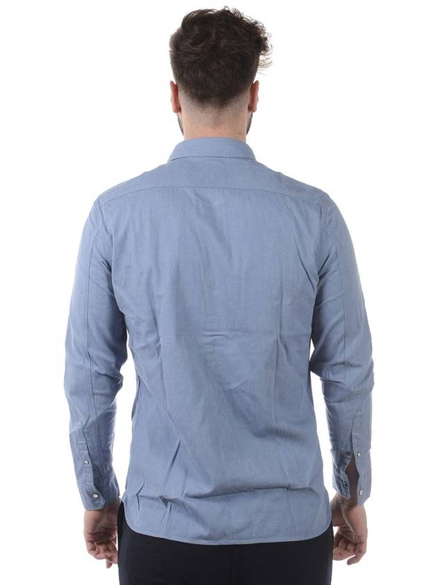 Long Sleeve Shirt 4056304AZZURRO LIGHT BLUE - BURBERRY - BALAAN 3