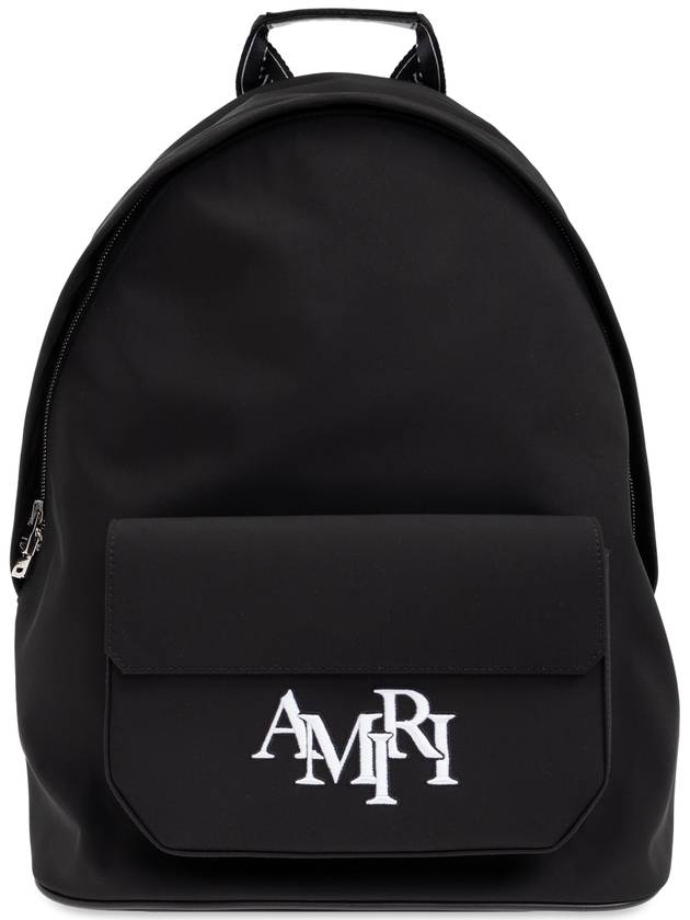 Amiri Backpack With Logo, Men's, Black - AMIRI - BALAAN 1