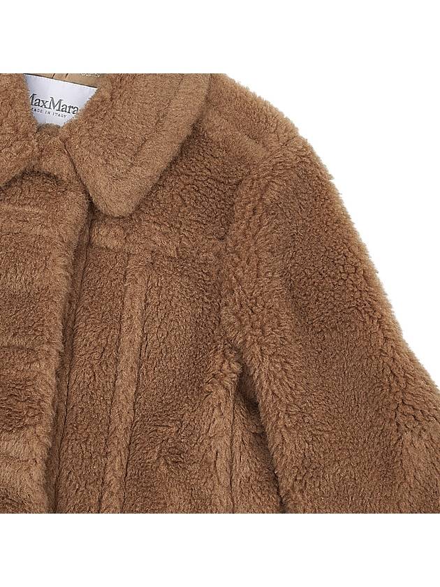 Teddino Teddy Bear Jacket Camel - MAX MARA - BALAAN 5