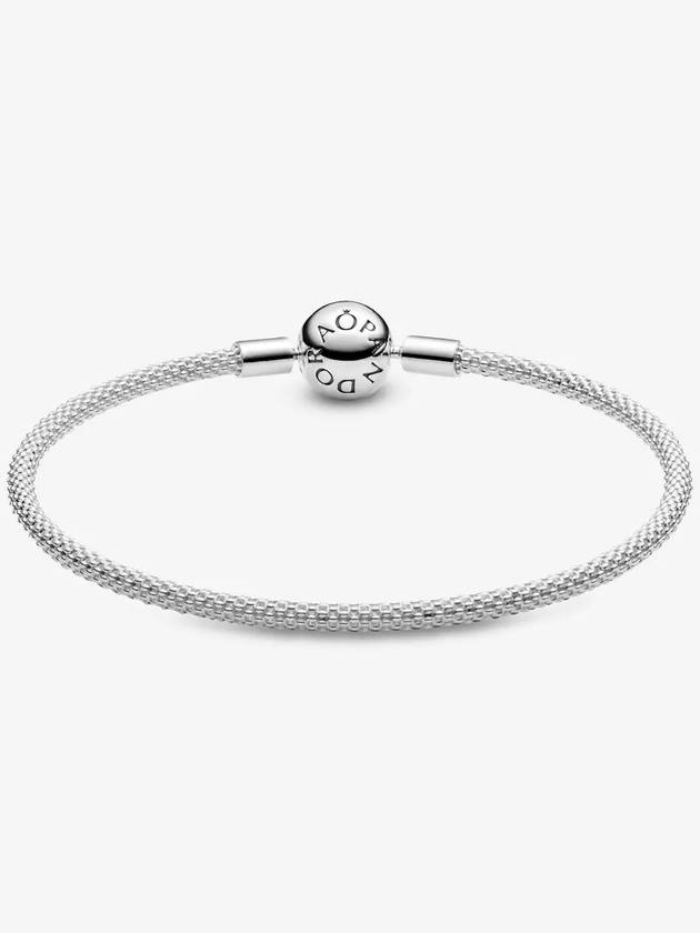 Moment Mesh Bracelet Silver - PANDORA - BALAAN 4