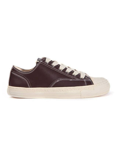 Fast Sole 6 Synthetic Low Top Sneakers Brown - MAISON MIHARA YASUHIRO - BALAAN 1