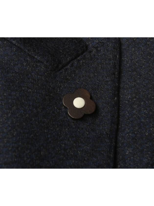 Wool single coat navy M23678AV50 - RVR LARDINI - BALAAN 6