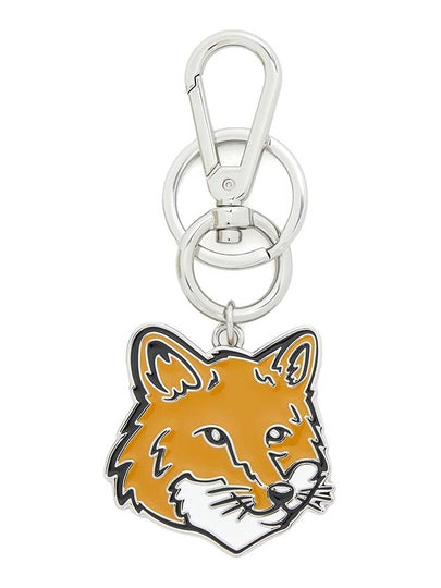 Bold Fox Head Metal Key Holder Orange - MAISON KITSUNE - BALAAN 2