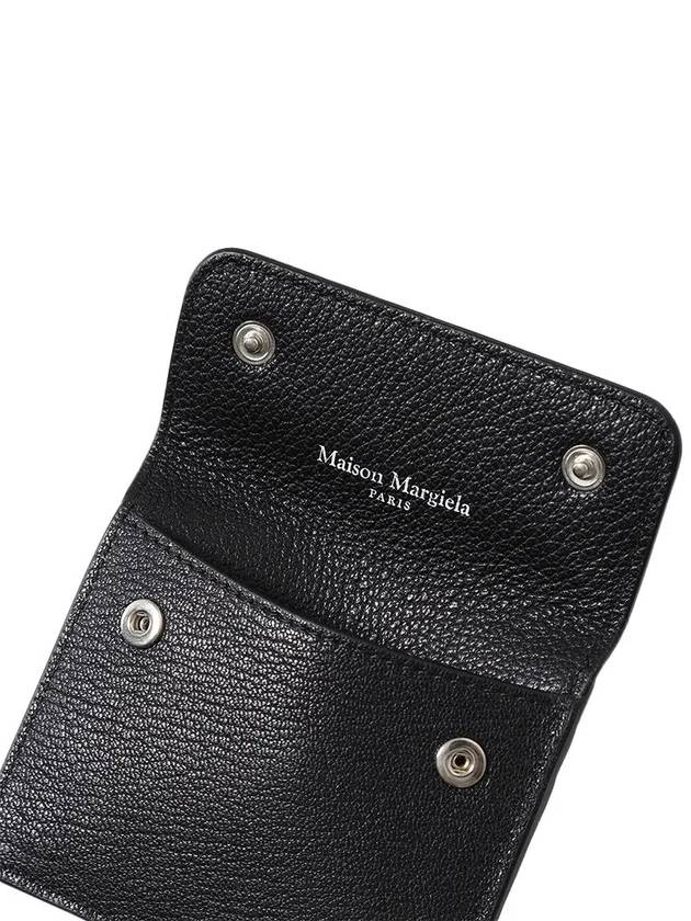 Maison Margiela Signature Stitch Coin Pocket Card Wallet SA1VX0004 P4806 T8013 - MAISON KITSUNE - BALAAN 4