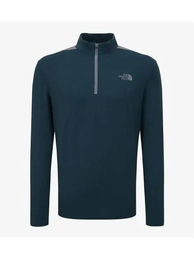 The North Face NT7LQ00B Men s Ice Day Long Sleeve Zip Tee - THE NORTH FACE - BALAAN 1