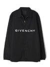 Logo Print Long Sleeve Shirt Black - GIVENCHY - BALAAN 2