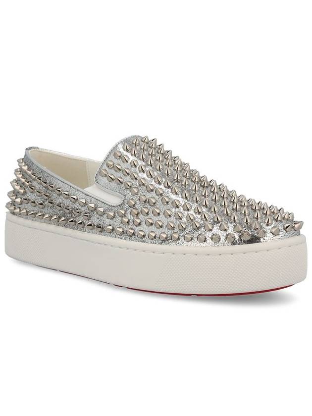 Christian Louboutin Sneakers Silver - CHRISTIAN LOUBOUTIN - BALAAN 2