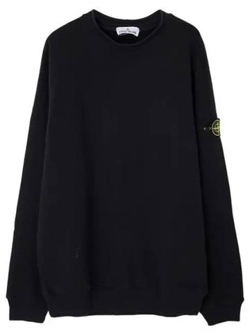 Stretch cotton fleece mock turtleneck sweatshirt regular fit - STONE ISLAND - BALAAN 1