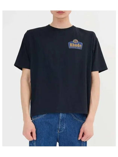 U Grand Crew Tee Vintage Black CRU VTG - RHUDE - BALAAN 1