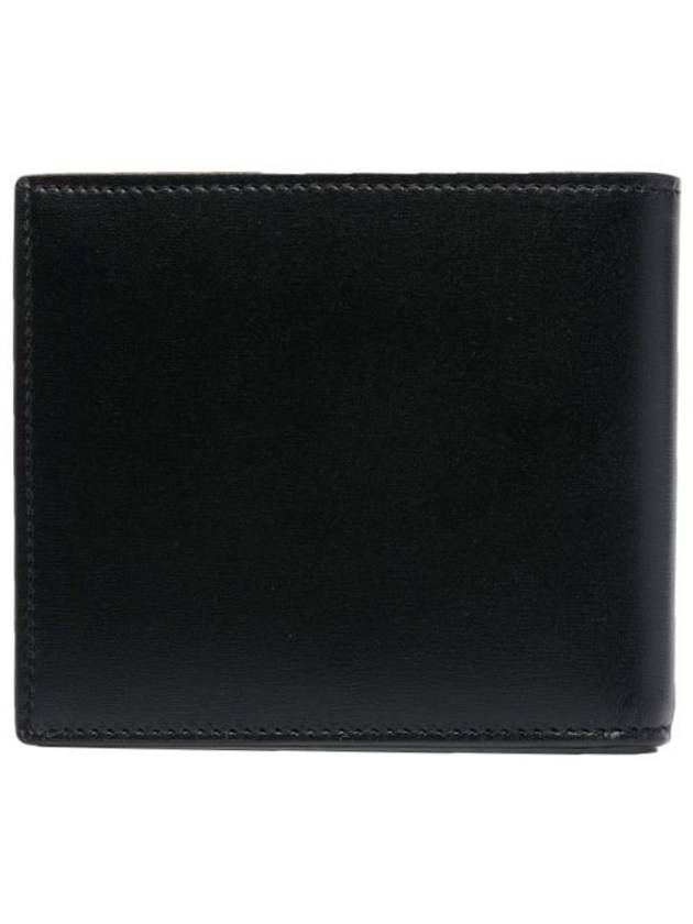 East/West Wallet In Smooth Leather Black - SAINT LAURENT - BALAAN 3