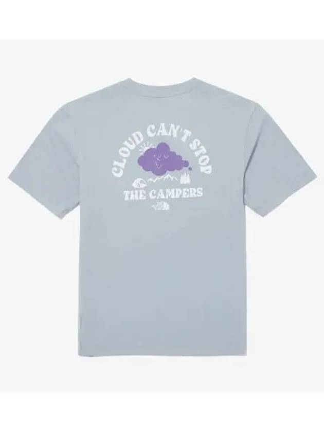 The North Face KIDS Camp Everyday Short Sleeve Round Tee NT7UQ10V LGY - THE NORTH FACE - BALAAN 1