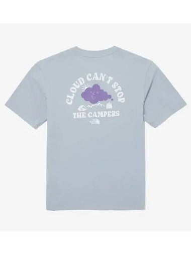 The North Face KIDS Camp Everyday Short Sleeve Round Tee NT7UQ10V LGY - THE NORTH FACE - BALAAN 1