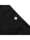 Bermuda Wide Leg Shorts Black - STONE ISLAND - BALAAN 5