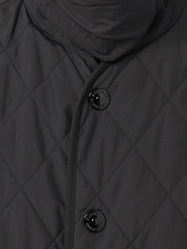 Andover Quilted Jacket Black - BURBERRY - BALAAN 6