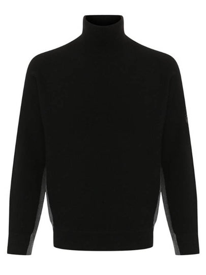 Wappen Patch Turtleneck Black - STONE ISLAND - BALAAN 2