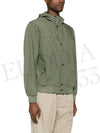 Light Soft Shell R E Dye Technology In Recycled Polyester Hooded Jacket Green - STONE ISLAND - BALAAN 5