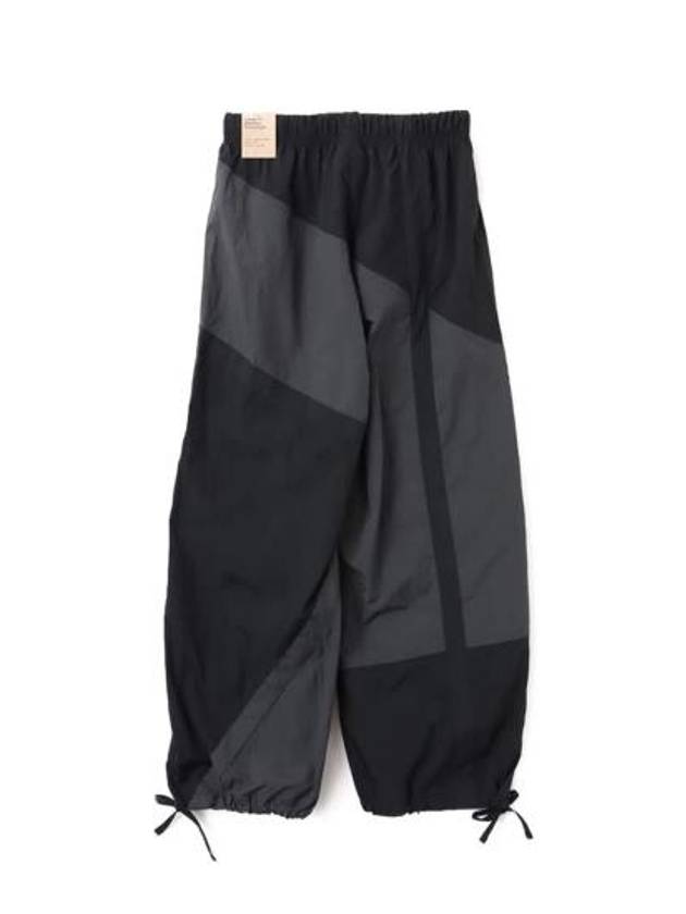 Women's Mid-Rise Loose Woven Open-Hem Track Pants Anthracite - NIKE - BALAAN 3