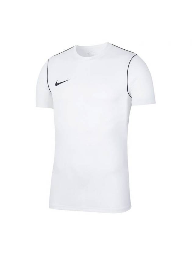 Dri-Fit Park 20 Swoosh Short Sleeve T-Shirt White - NIKE - BALAAN 1