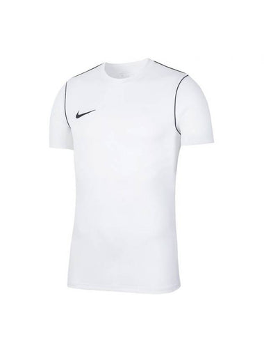 Dri-Fit Park 20 Swoosh Short Sleeve T-Shirt White - NIKE - BALAAN 1