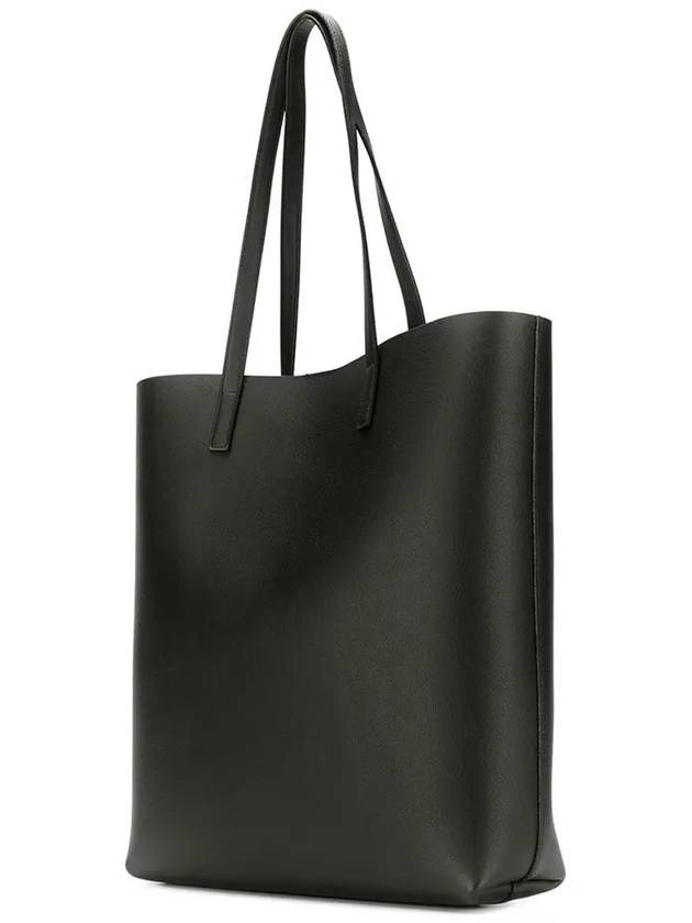 North South Shopping Tote Bag Black - SAINT LAURENT - BALAAN 5