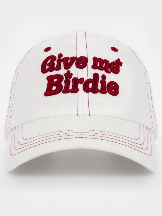 Give Me Buddy Stitch Ball Cap Red - GOXO - BALAAN 1