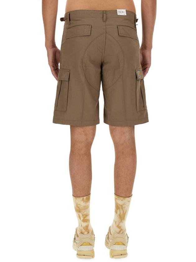 Aviation Shorts Beige - CARHARTT WIP - BALAAN 4