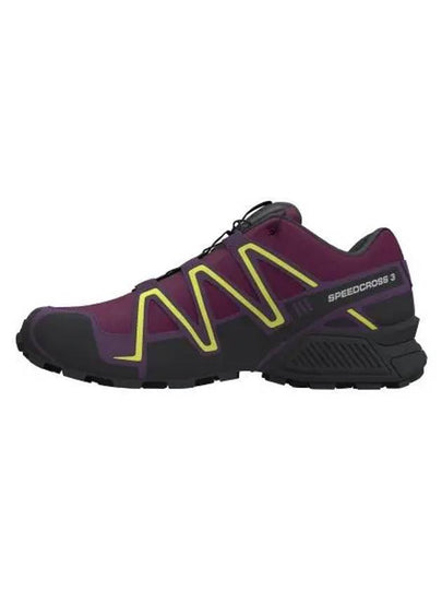 Speedcross 3 Low Top Sneakers Plum Black Crown - SALOMON - BALAAN 2