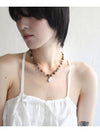 Necklace Brown Jasper Ammonite Women s - RUBATI - BALAAN 4