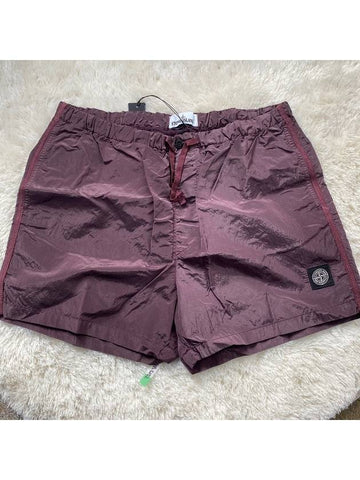 swim pants dark wine 7415b0643 - STONE ISLAND - BALAAN 1