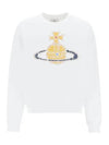 Time Machine Raglan Sweatshirt White - VIVIENNE WESTWOOD - BALAAN 2