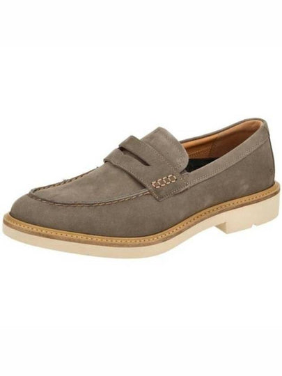 Metropole London Leather Loafer Grey - ECCO - BALAAN 2