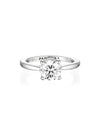 Women's Sparkling Solitaire Ring Silver - PANDORA - BALAAN 2